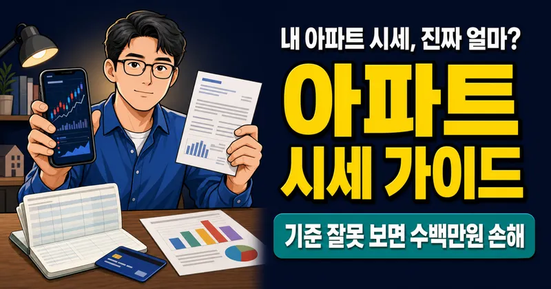 아파트 시세 5억인데 공시가격은 3억? KB시세·실거래가 비교하면 수백만원 차이