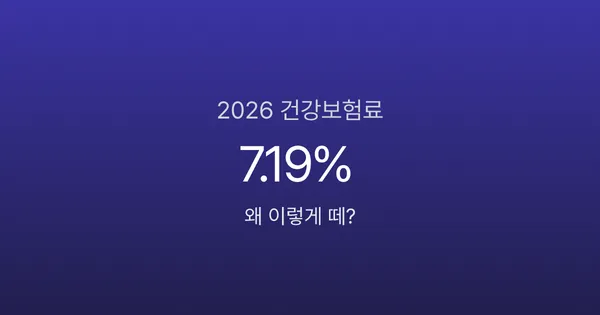 건강보험료 왜 이렇게 많이 뗄까? 2026 월급별 실제 공제액