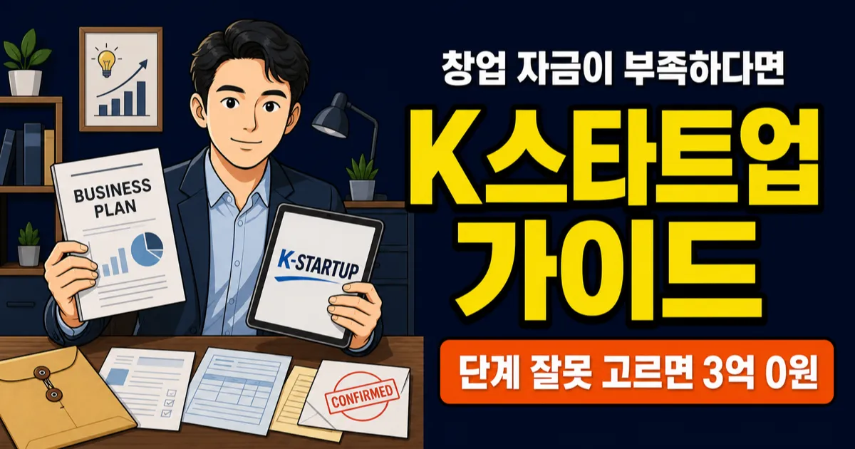 K스타트업 지원금 최대 3억, 내 사업 아이디어로 받을 수 있을까?
