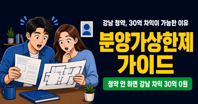 분양가상한제 강남 차익 30억, 청약 경쟁률 270대 1… 적용지역 단 4곳뿐?