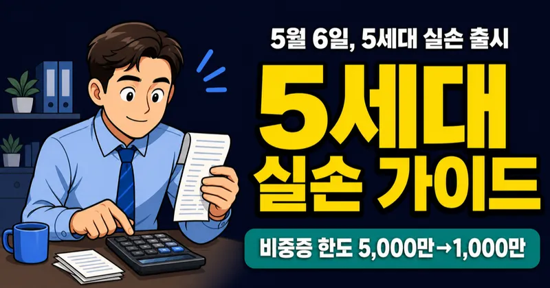 5세대 실손보험 5월 6일 출시, 보험료 30% 싼데 비급여 자기부담은 50%로