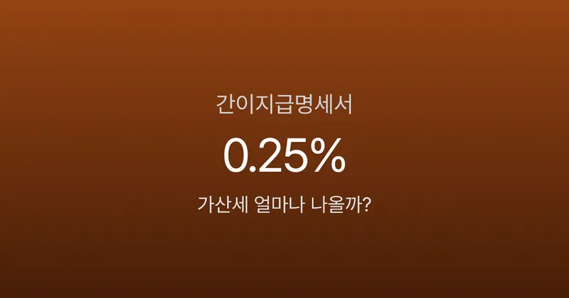 간이지급명세서 미제출하면 가산세 0.25%? 근로소득·사업소득 제출기한 정리