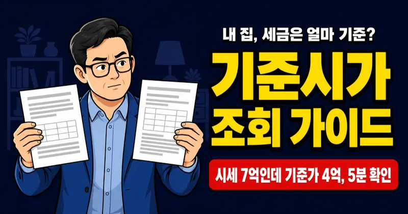 기준시가 조회, 내 집은 국세청 기준 얼마일까? 5분이면 확인됩니다