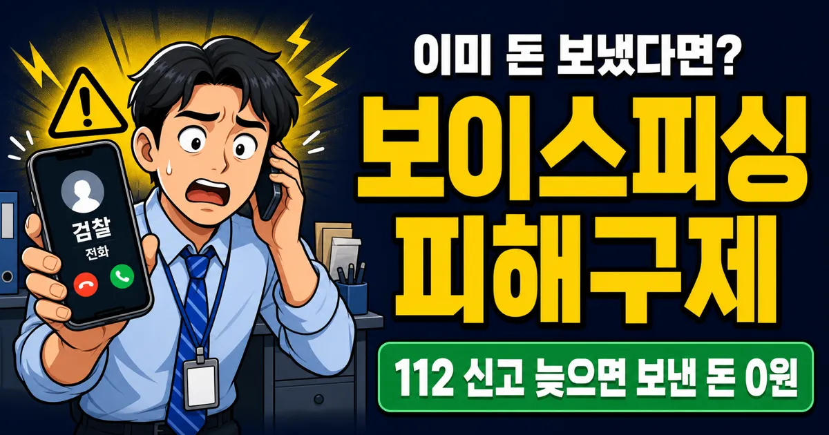 보이스피싱, 5개월 피해 3,870억원인데 내 돈 돌려받을 수 있을까요?